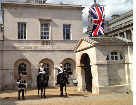 British Empire Queen's household Calvary in London June 2012 by Eva The Dragon