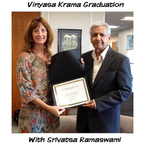 Graduation with Ramaswami 2013