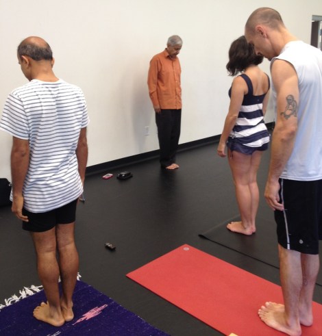 Tadasana sequence Srivatsa Ramaswami 2013 Vinyasa Krama class