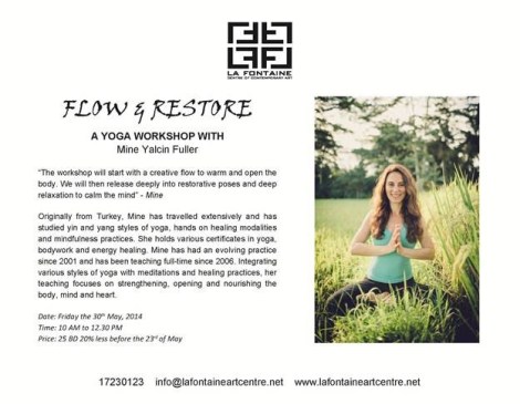 Flow and Restore Mine Yalcin Fuller